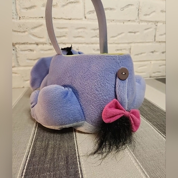 Halloween Eeyore Vintage Walt Disney Plush Easter Basket Winnie The Pooh - Picture 6 of 10